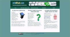 Desktop Screenshot of inforifiuti.com