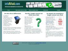 Tablet Screenshot of inforifiuti.com